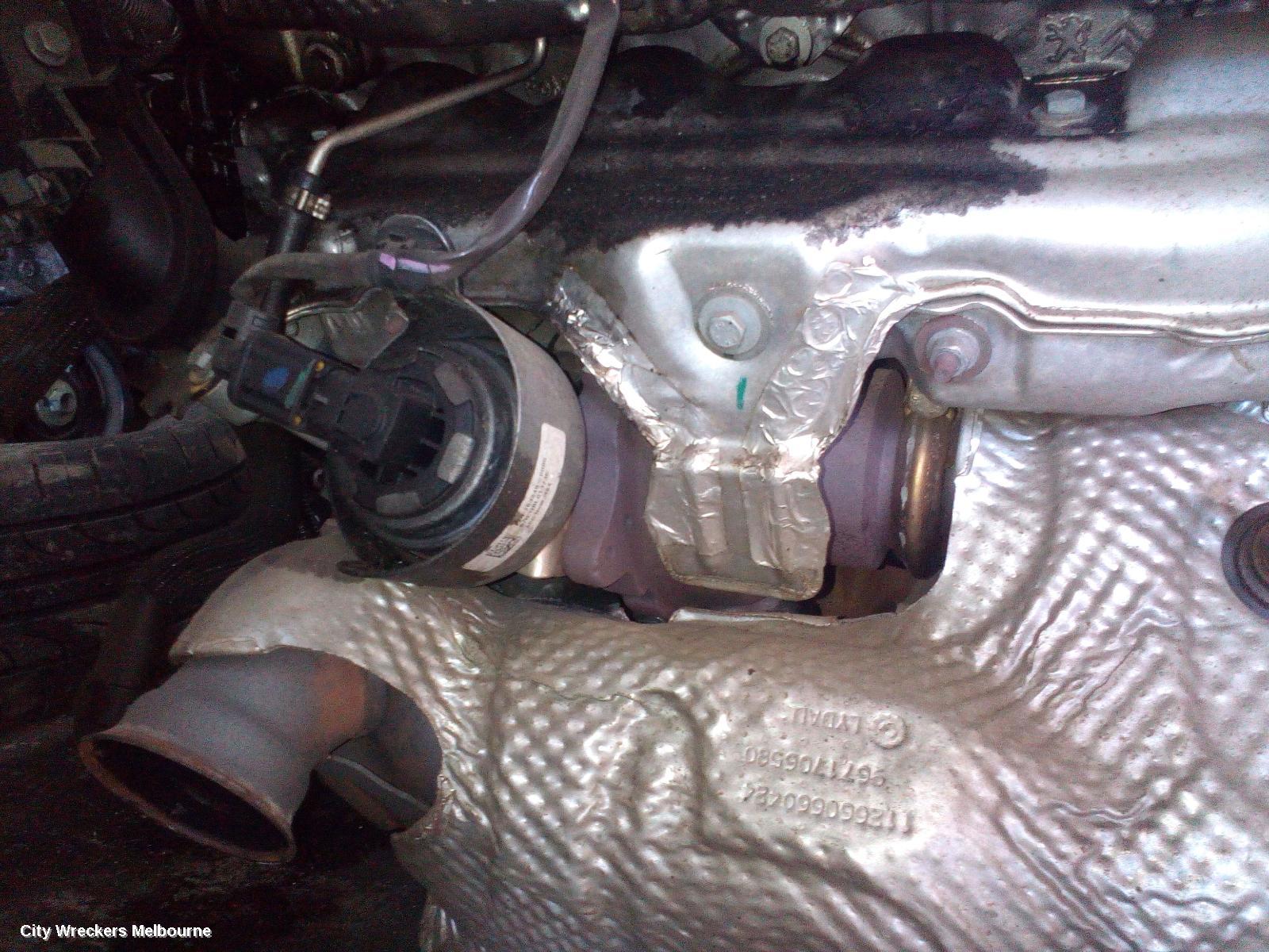 PEUGEOT 508 TURBO SUPERCHARGER, DIESEL, 2.0, VIN VF38*RHH, 07/2011 - 12/2017