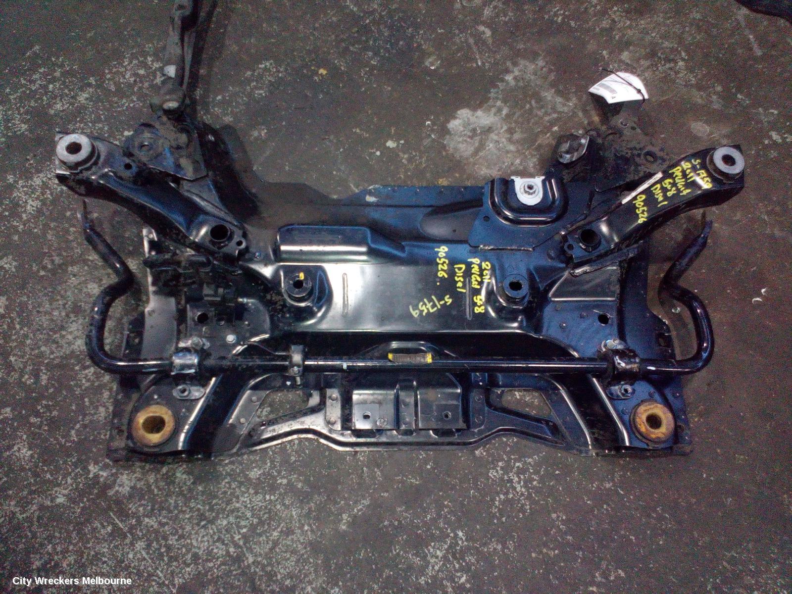 PEUGEOT 508 FRT XMEMBER/CRADLE, 07/2011 - 12/2017