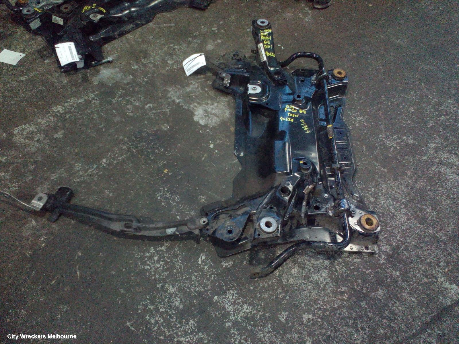 PEUGEOT 508 FRT XMEMBER/CRADLE, 07/2011 - 12/2017