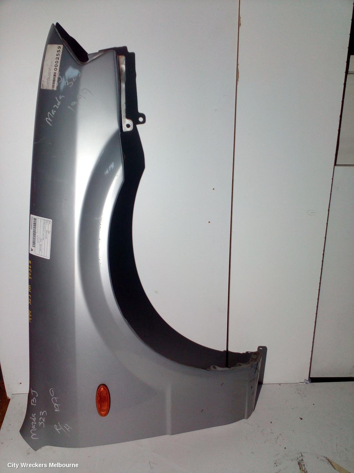 MAZDA 323 RIGHT GUARD, BJ, SP20, 09/1998 - 02/2001 (AUST TYPE)