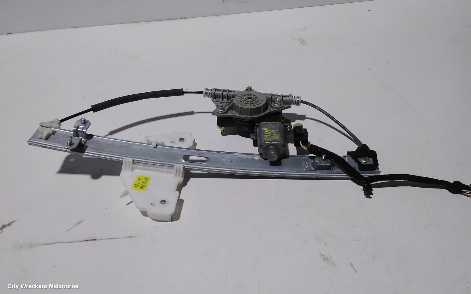 KIA RIO RIGHT REAR WND REG/MOTOR, YB, 12/2016 - 06/2023