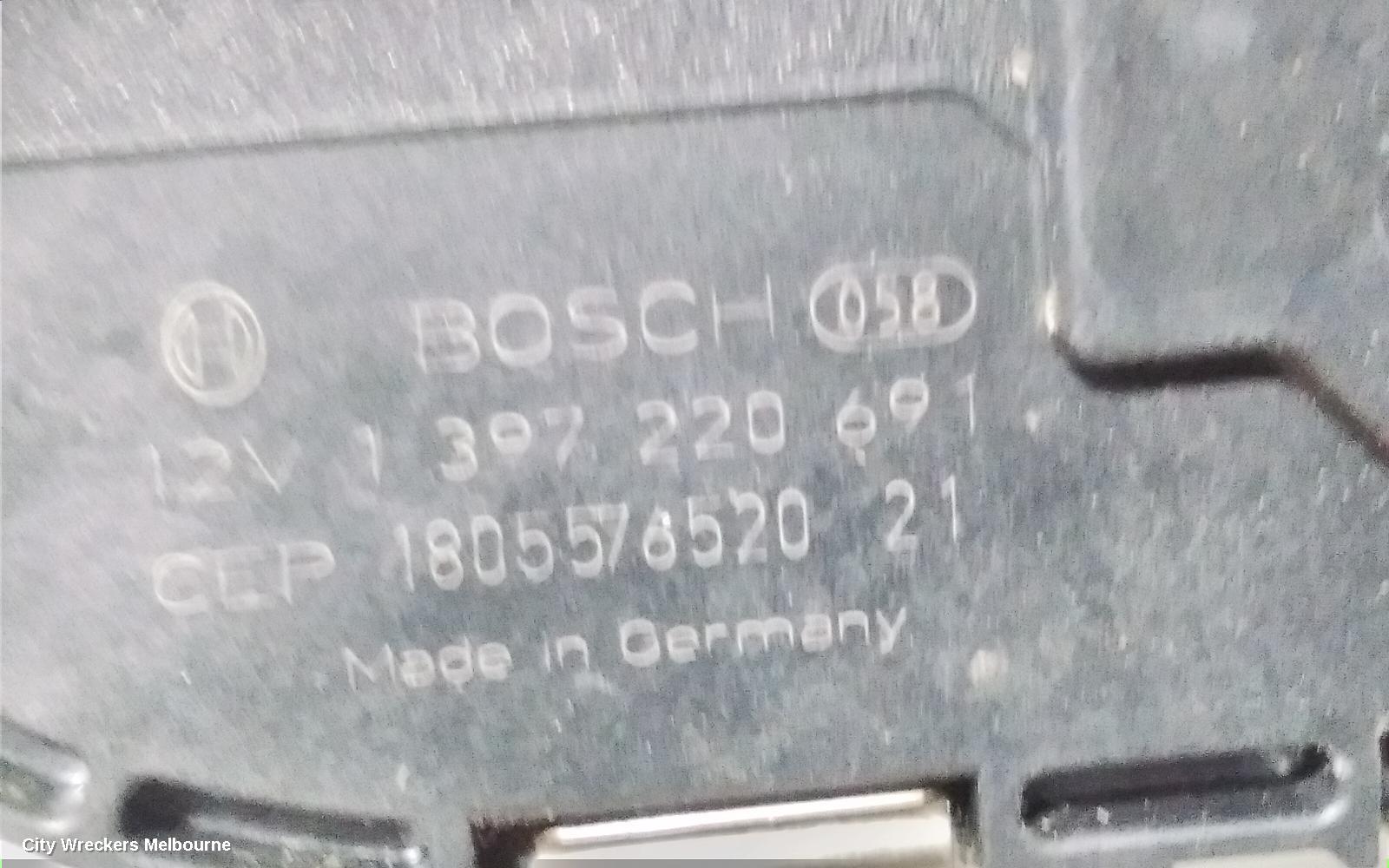 AUDI A3 WIPER MOTOR, FRONT, SEDAN/CABRIO, 8V, 11/2013 - 10/2020