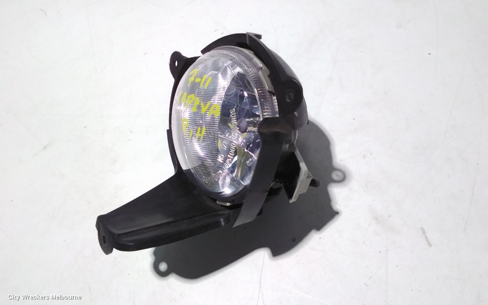 HOLDEN CAPTIVA RIGHT INDICATOR/FOG/SIDE, BUMPER FOGLAMP, CX/LX/SX (4TH VIN = C), CG, 09/2006 - 02/2011