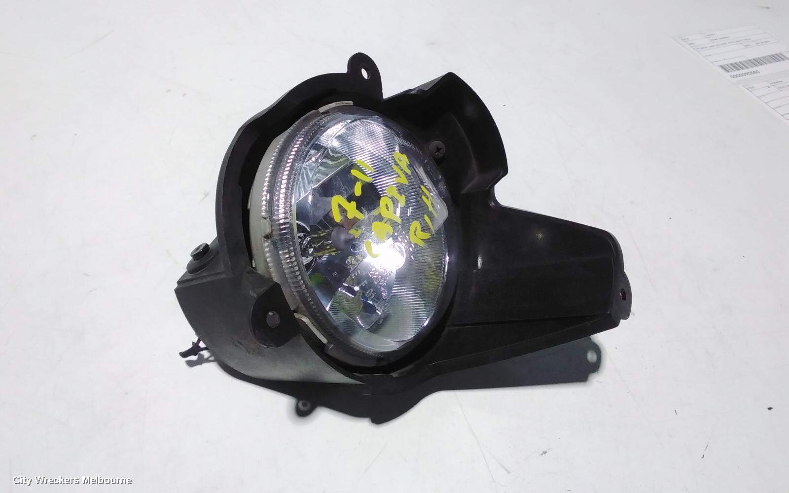 HOLDEN CAPTIVA RIGHT INDICATOR/FOG/SIDE, BUMPER FOGLAMP, CX/LX/SX (4TH VIN = C), CG, 09/2006 - 02/2011