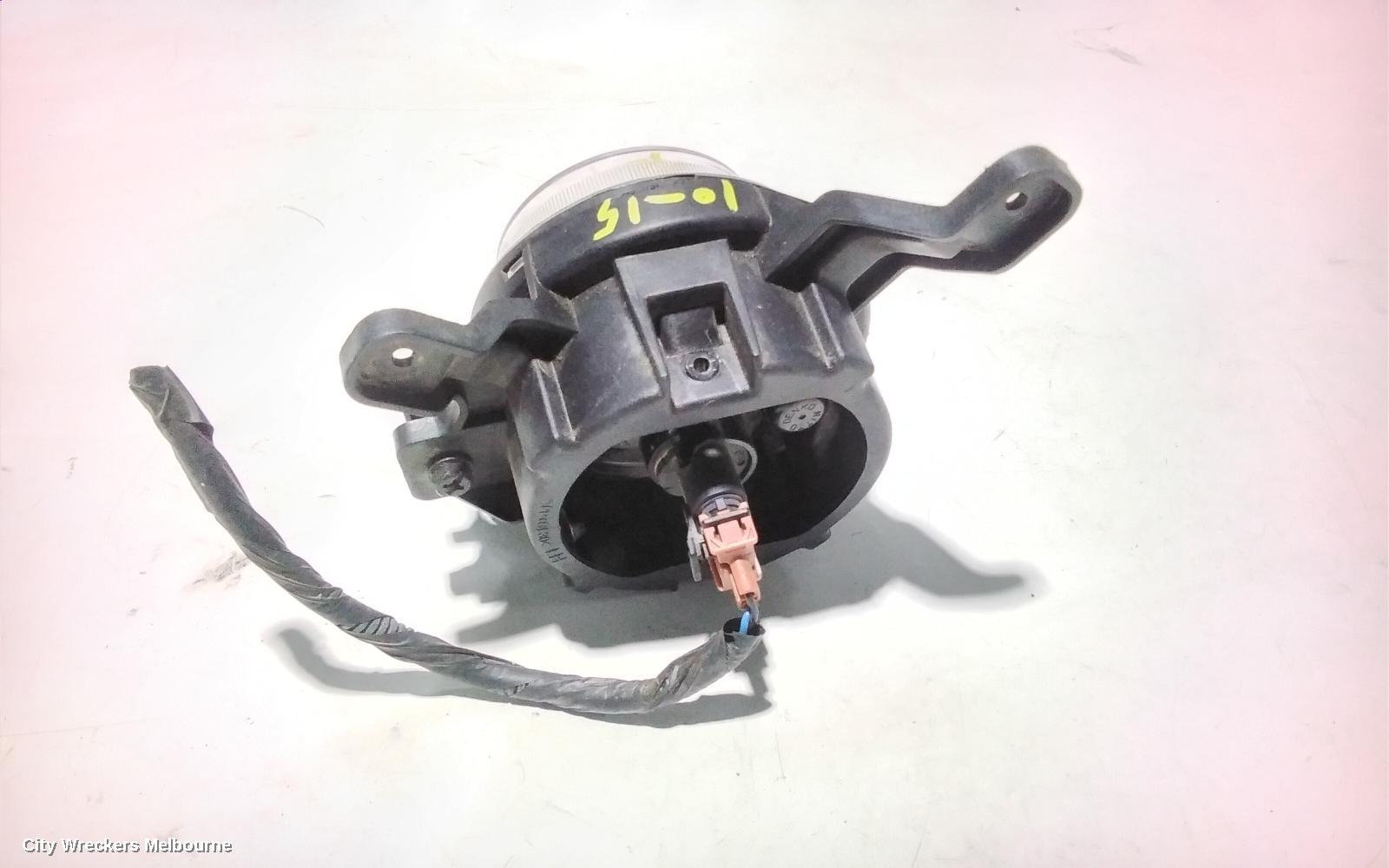 HYUNDAI IX35 LEFT INDICATOR/FOG/SIDE, BUMPER FOGLAMP, LM SERIES, ACTIVE/ELITE/HIGHLANDER, 11/2009 - 01/2016
