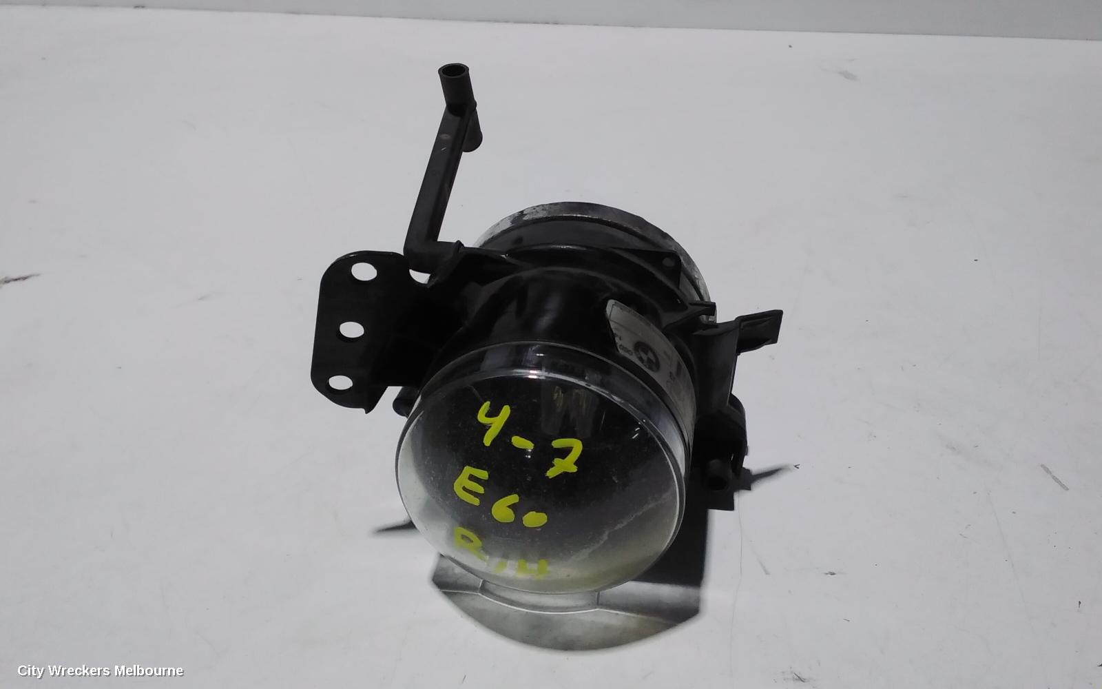 BMW 5 SERIES RIGHT INDICATOR/FOG/SIDE, BUMPER FOGLAMP, E60/E61, M SPORT TYPE, 10/2003 - 04/2010