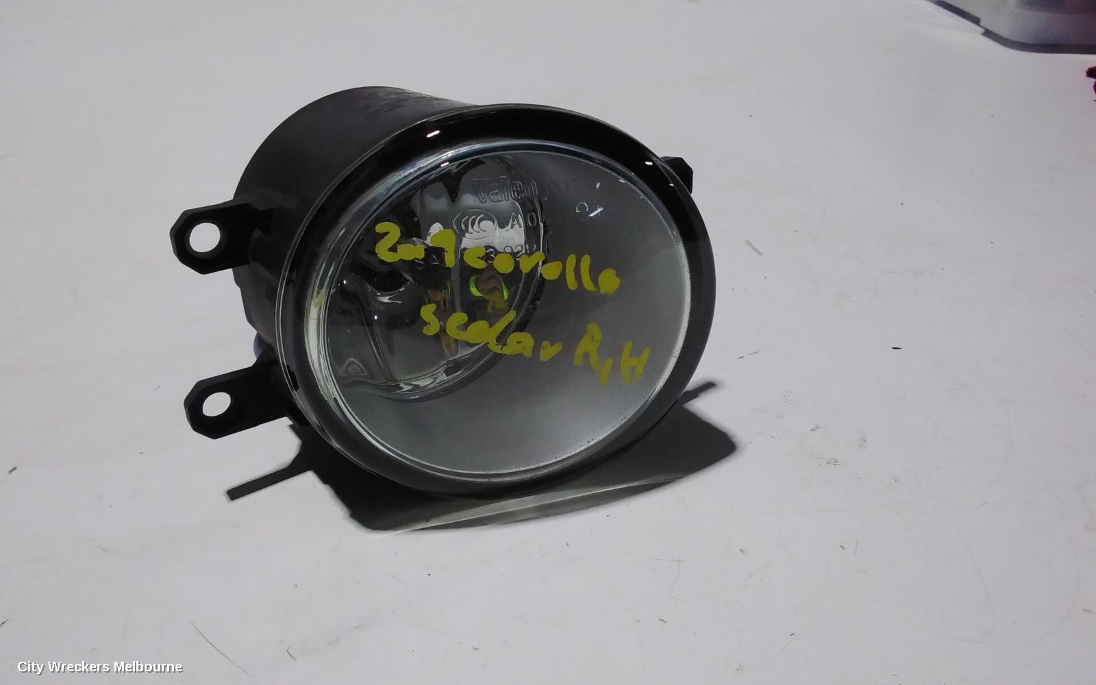 TOYOTA COROLLA RIGHT INDICATOR/FOG/SIDE, BUMPER FOGLAMP, ZRE152R, HATCH, 03/2007 - 10/2009