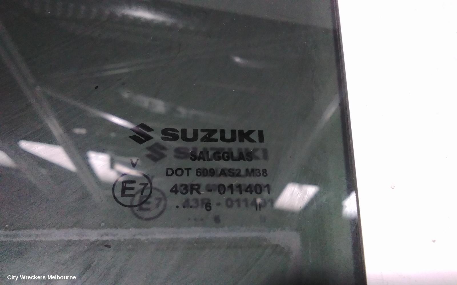 SUZUKI VITARA LEFT REAR DOOR WINDOW, VITARA, LY (VIN TSM), 06/2015 ONWARDS