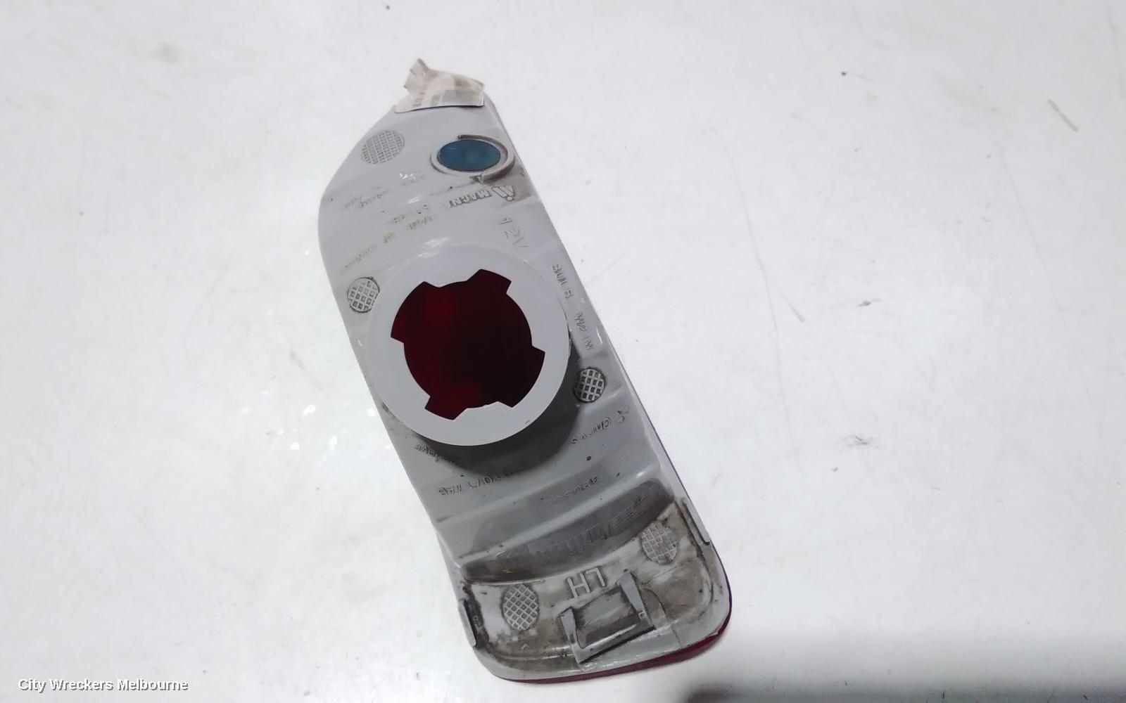 DODGE JOURNEY LEFT TAILLIGHT, BUMPER REFLECTOR, JC, 07/2011 - 12/2016