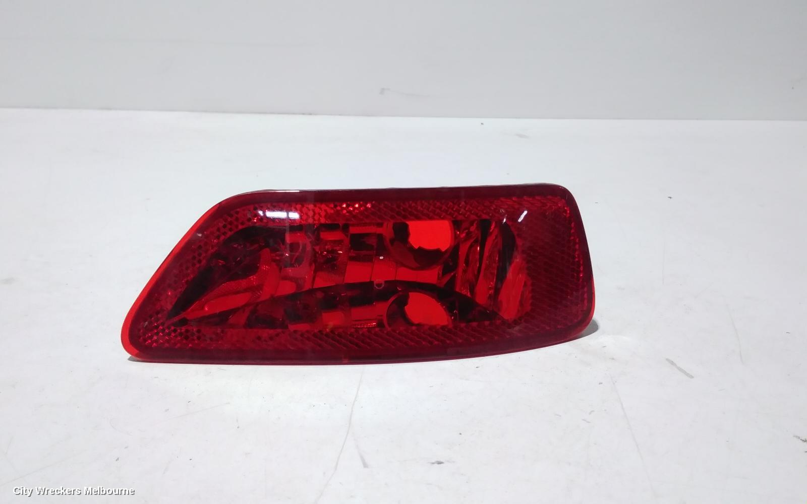 DODGE JOURNEY LEFT TAILLIGHT, BUMPER REFLECTOR, JC, 07/2011 - 12/2016