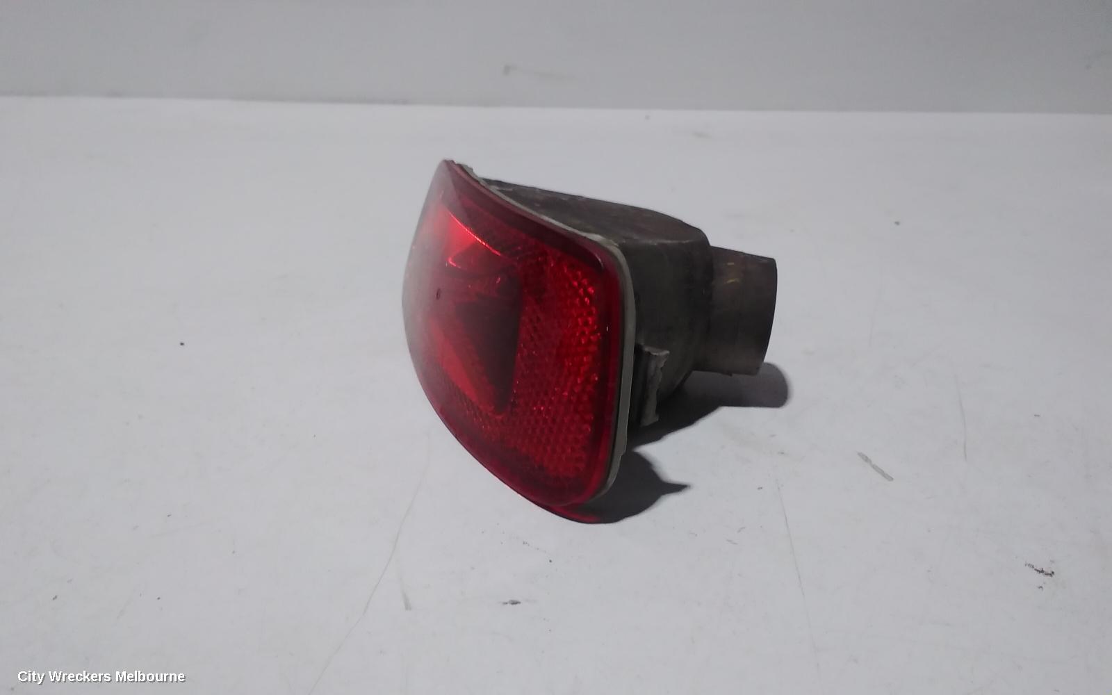 DODGE JOURNEY LEFT TAILLIGHT, BUMPER REFLECTOR, JC, 07/2011 - 12/2016