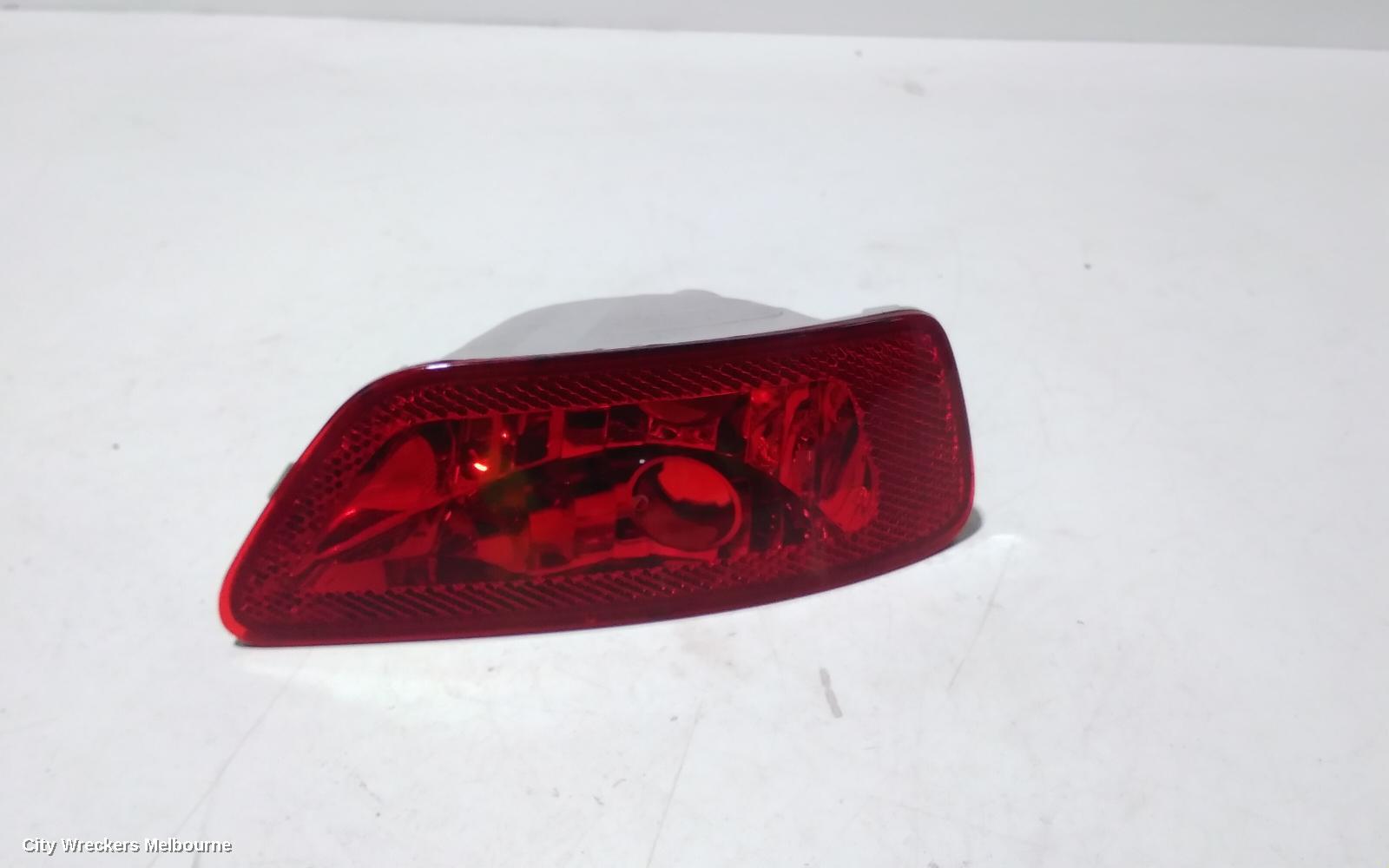 DODGE JOURNEY LEFT TAILLIGHT, BUMPER REFLECTOR, JC, 07/2011 - 12/2016