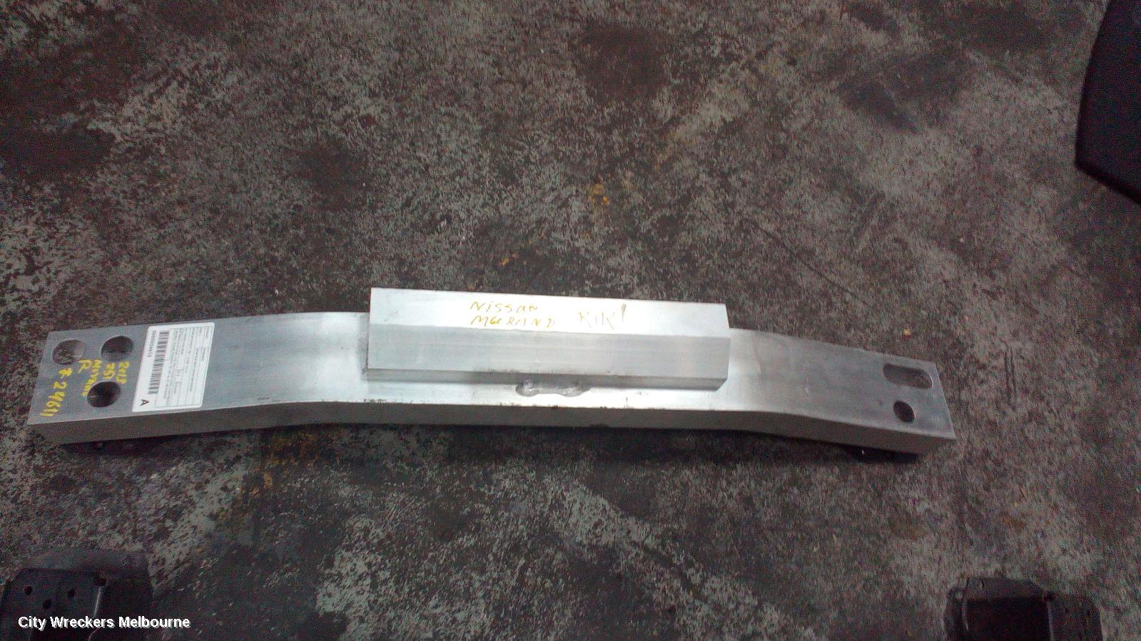 NISSAN MURANO R/BAR BRACKET/REINFO, REINFORCEMENT, Z51, 12/2008 - 12/2014