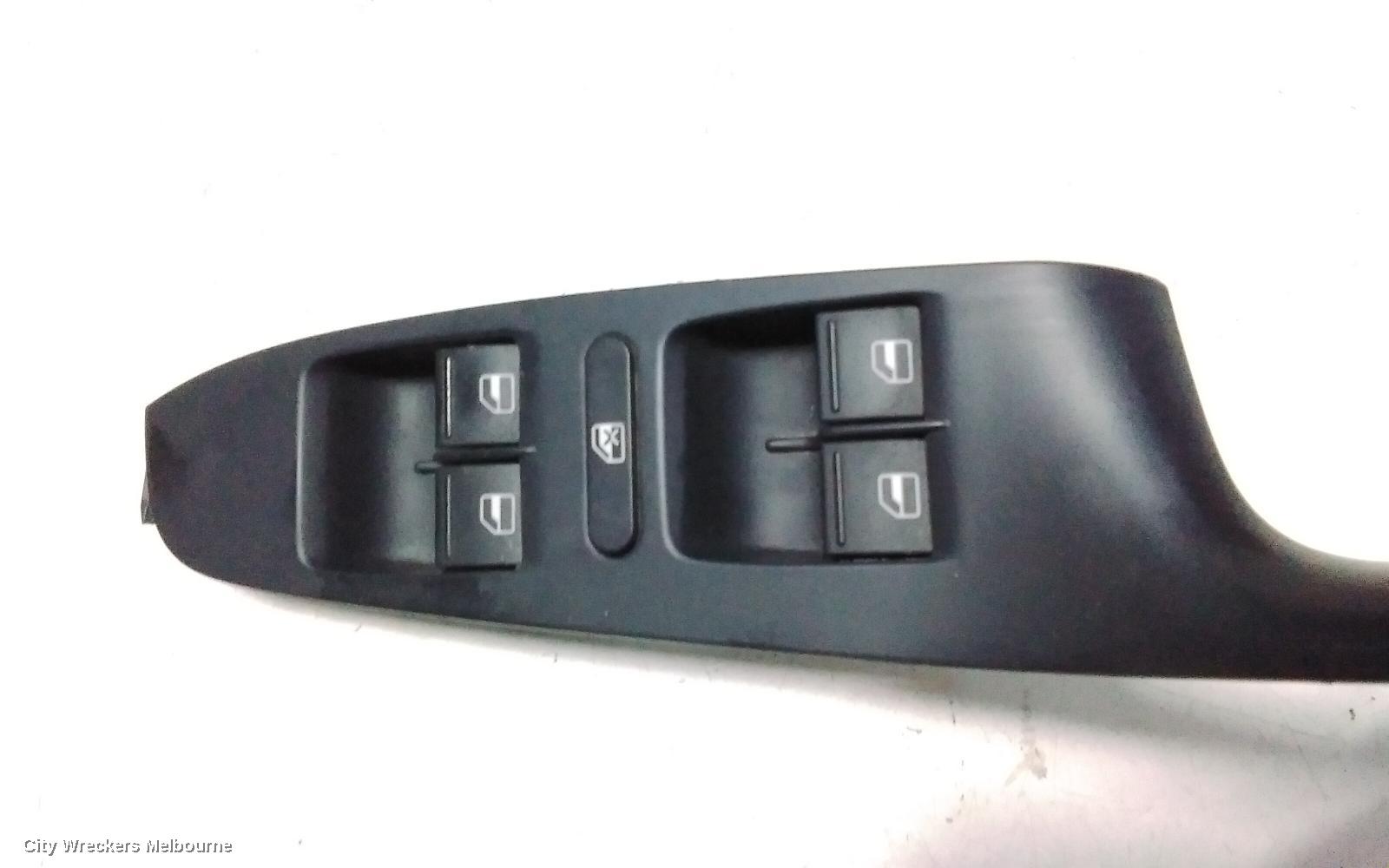 VOLKSWAGEN JETTA PWR DR WIND SWITCH, RH FRONT (MASTER SWITCH), 1B, 02/2011 - 12/2017