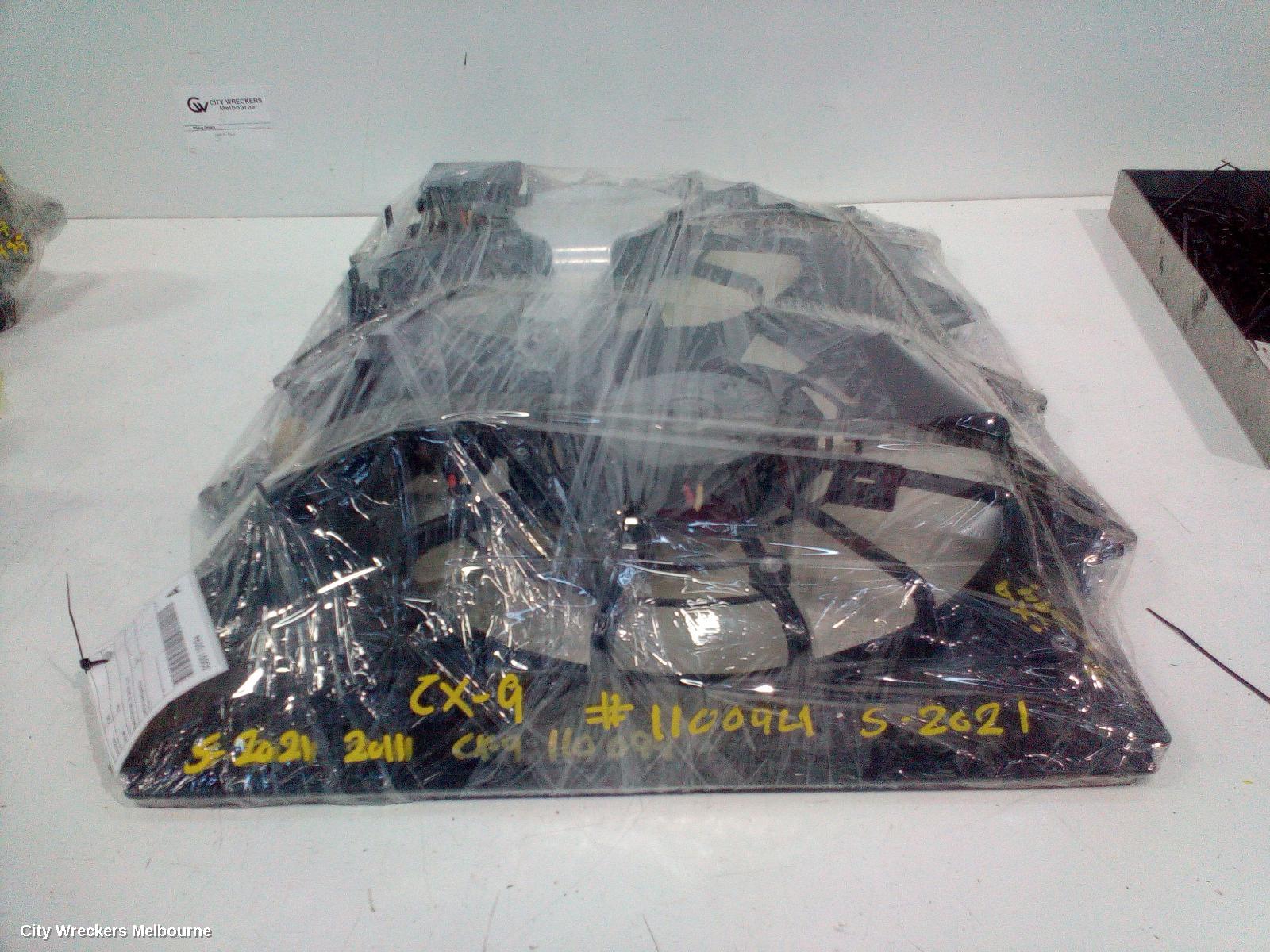 MAZDA CX9 FAN, RADIATOR FAN, TB, 06/2009 - 12/2015