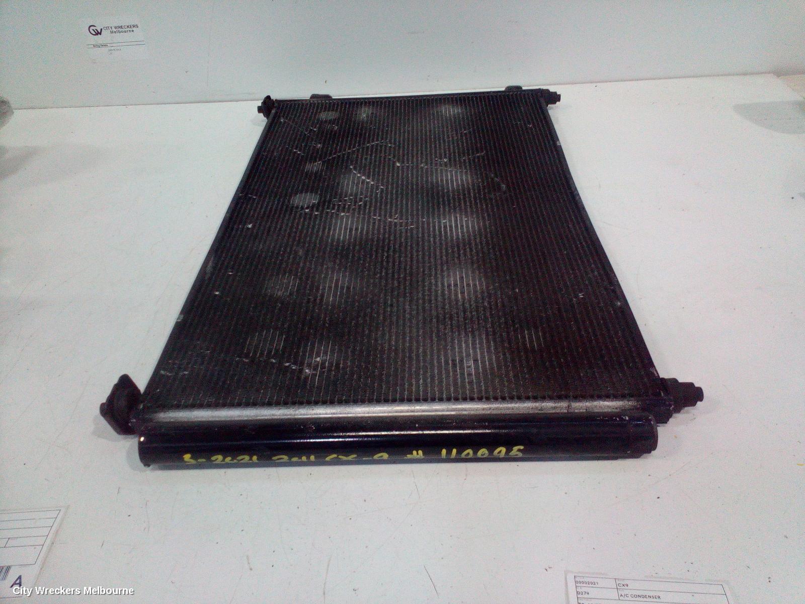 MAZDA CX9 A/C CONDENSER, TB, 12/2007 - 12/2015