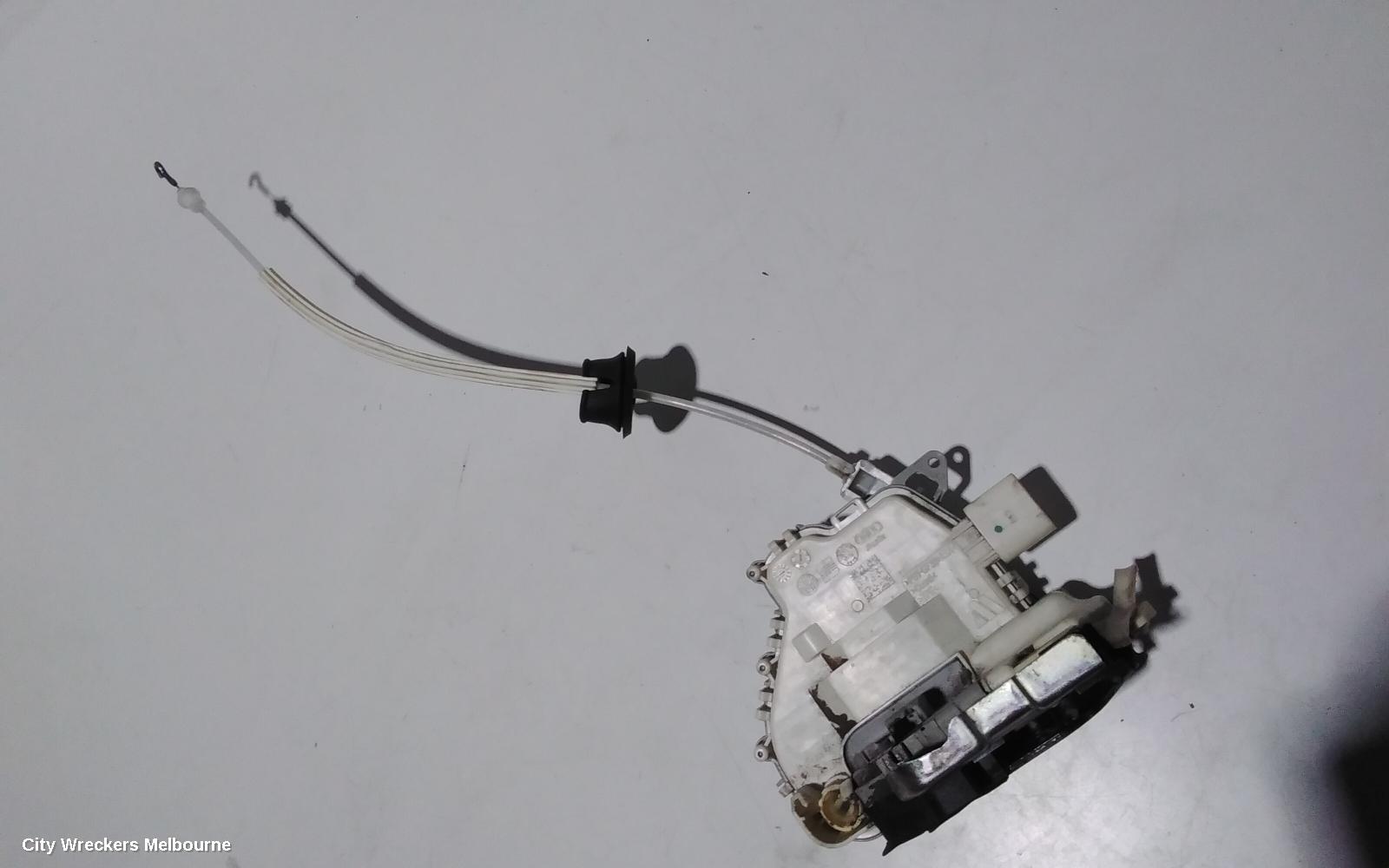 AUDI Q7 DOOR/BOOT/GATE LOCK, RIGHT FRONT DOOR LOCK, 4L, DUAL ROW (7 PIN), P/N 8J2837016C, 11/2009 - 08/2015