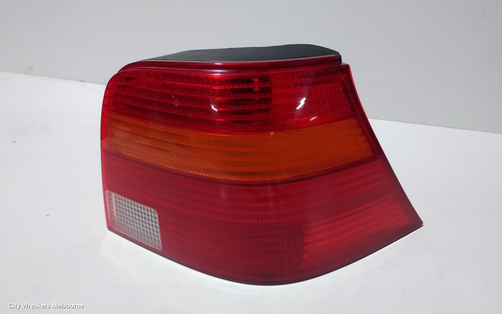 VOLKSWAGEN GOLF RIGHT TAILLIGHT, GEN 4, HATCH, GLE TYPE, 09/1998 - 06/2004