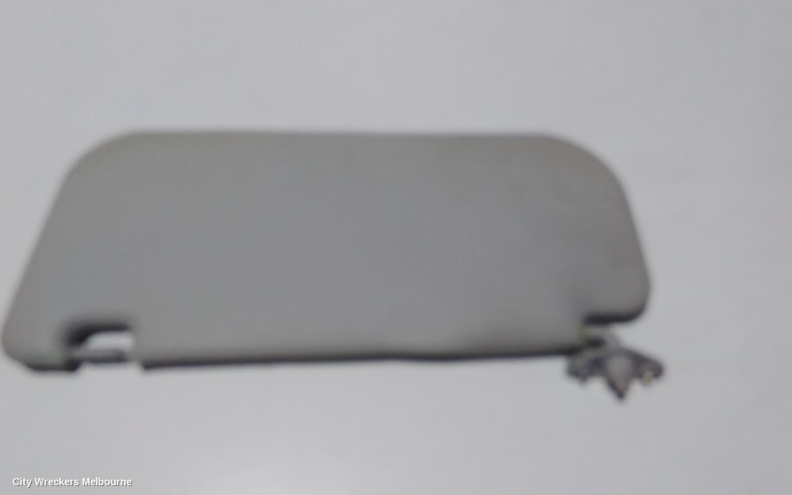 MITSUBISHI TRITON SUNVISOR, MQ, RH SIDE, VINYL, GREY, 03/2015 - 10/2018