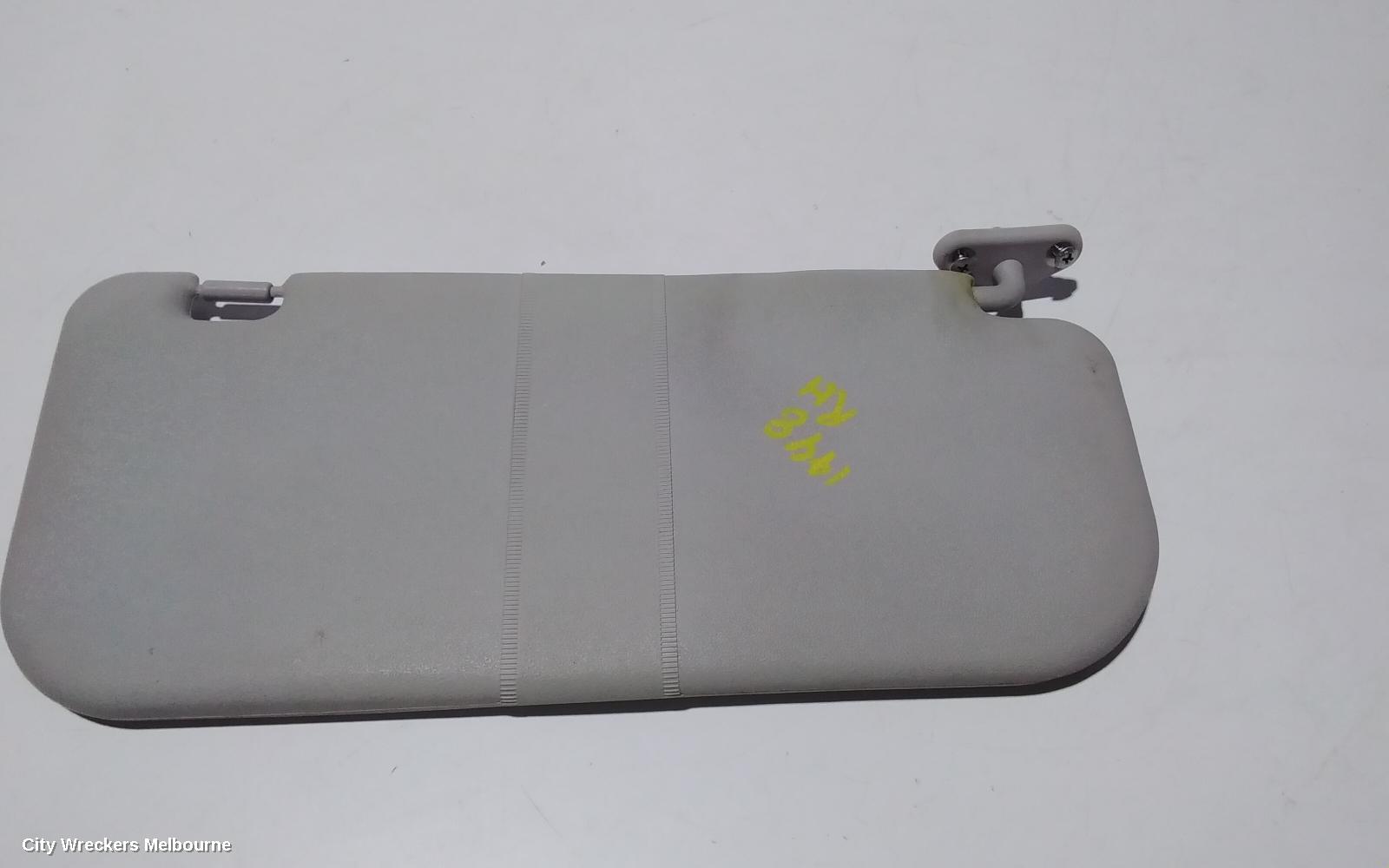 MITSUBISHI TRITON SUNVISOR, MQ, RH SIDE, VINYL, GREY, 03/2015 - 10/2018