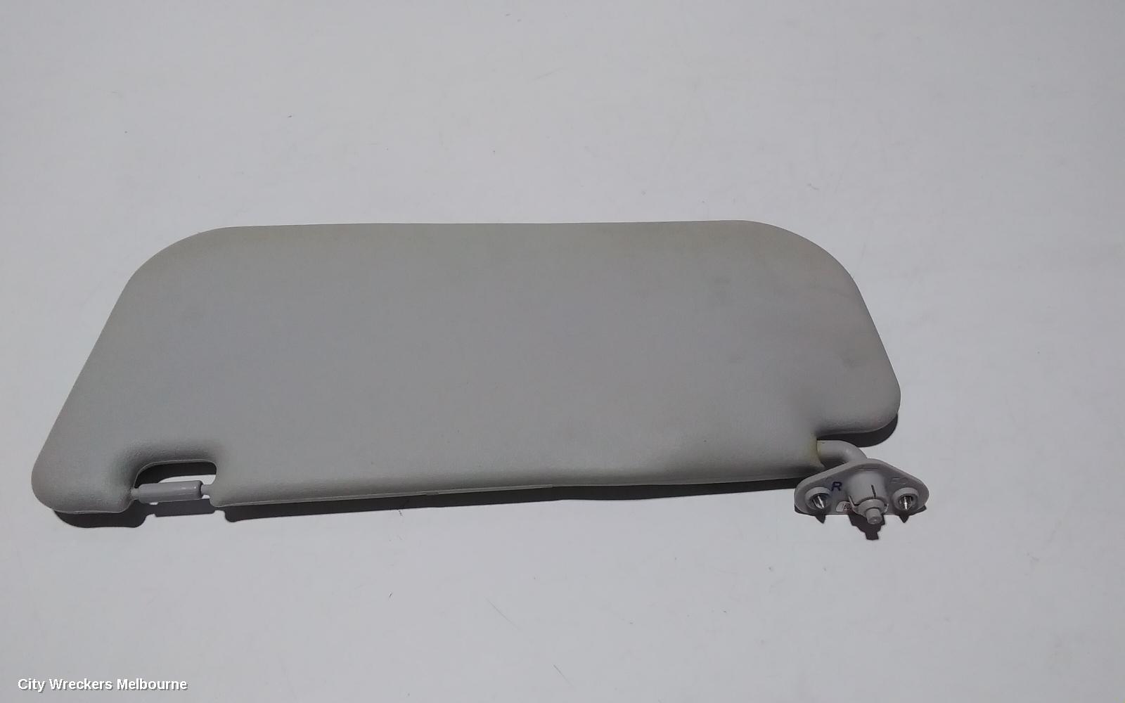 MITSUBISHI TRITON SUNVISOR, MQ, RH SIDE, VINYL, GREY, 03/2015 - 10/2018