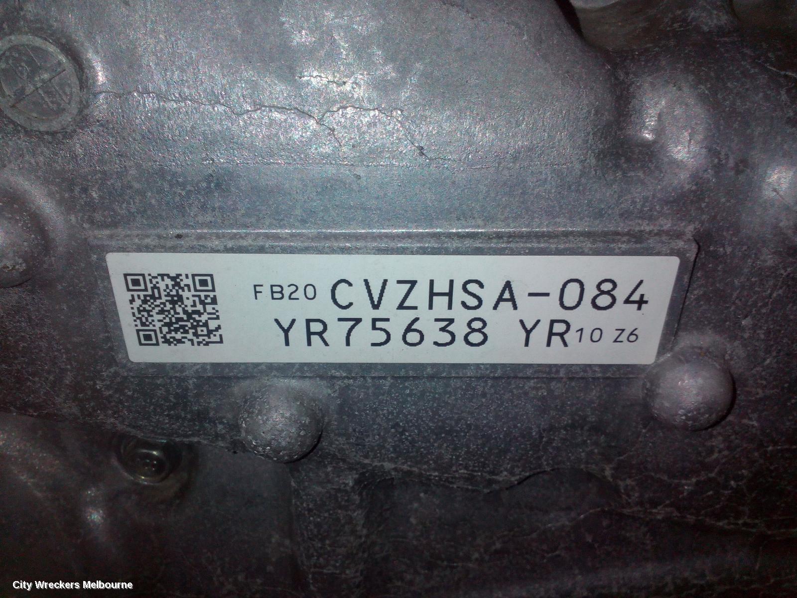 SUBARU XV ENGINE, G5X, PETROL, 2.0, FB20C, 03/2017 - 06/2023