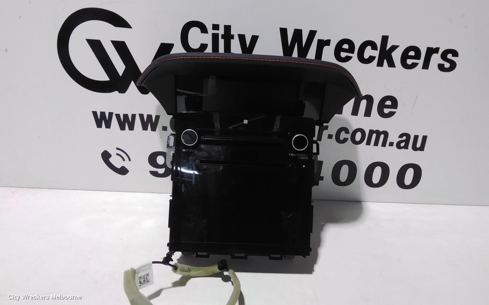 SUBARU XV RADIO/CD/DVD/SAT/TV, 8IN TOUCH SCREEN, W/ SAT NAV TYPE, G5X, 05/2017 ONWARDS