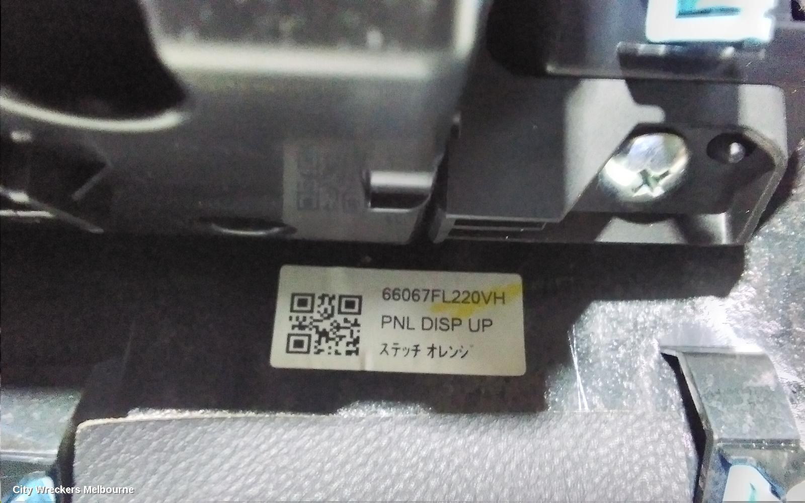 SUBARU XV RADIO/CD/DVD/SAT/TV, 8IN TOUCH SCREEN, W/ SAT NAV TYPE, G5X, 05/2017 ONWARDS