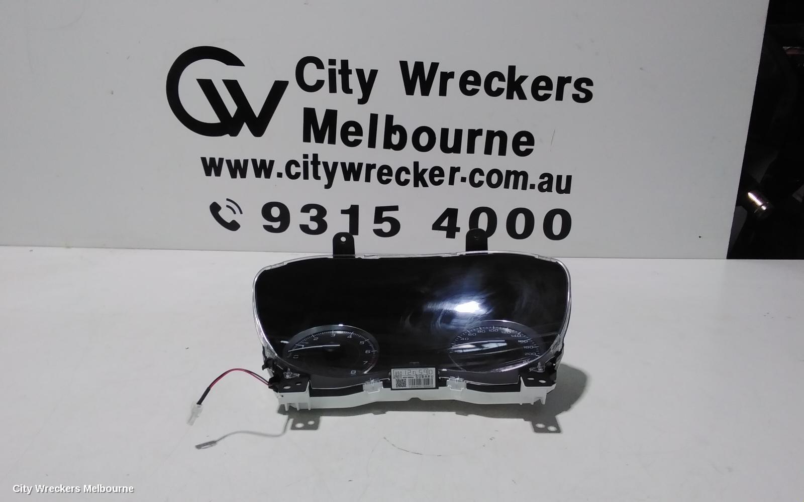 SUBARU XV INSTRUMENT CLUSTER, G5X, INSTRUMENT CLUSTER, 03/2017 - 06/2023