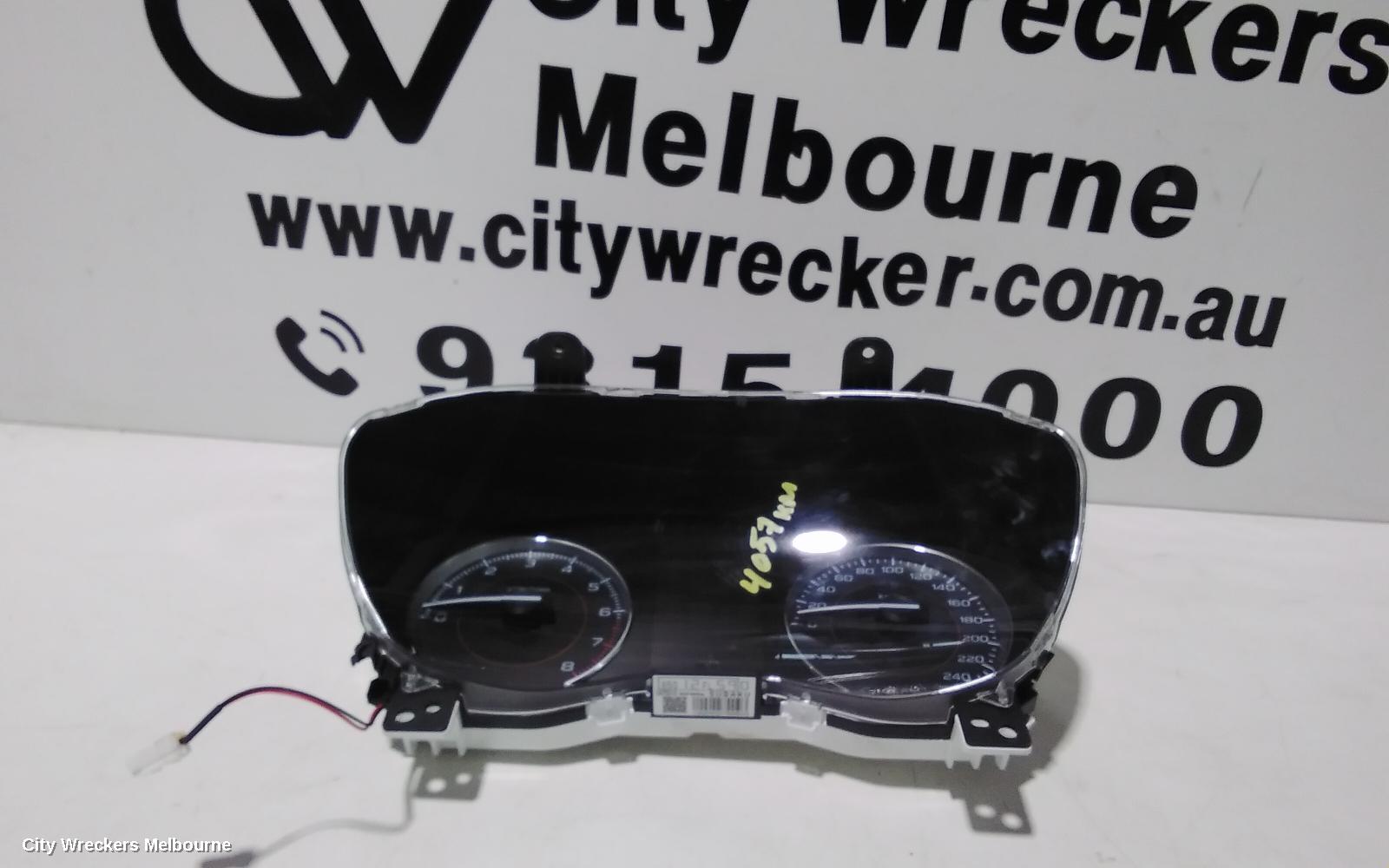 SUBARU XV INSTRUMENT CLUSTER, G5X, INSTRUMENT CLUSTER, 03/2017 - 06/2023