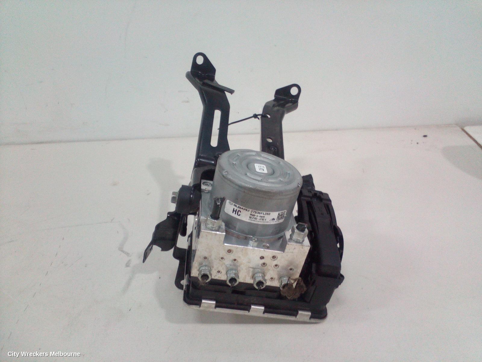 SUBARU XV ABS PUMP/MODULATOR, G5X, FL260 TYPE, 03/2017 - 06/2023