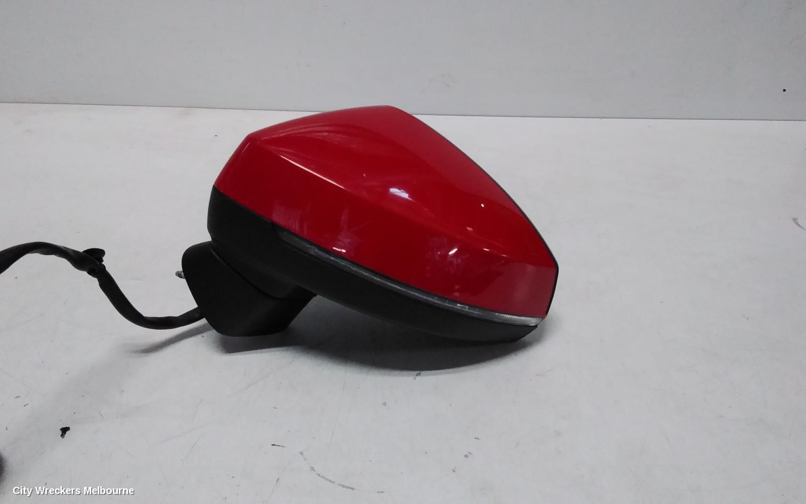 AUDI A3 LEFT DOOR MIRROR, 8V, A3, SEDAN, POWER FOLD, NON LANE CHANGE ASSIST TYPE (6XK/7Y0), 05/2016 - 10/2020