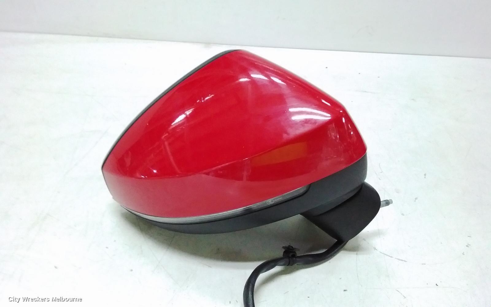 AUDI A3 RIGHT DOOR MIRROR, 8V, A3, SEDAN, POWER FOLD, NON LANE CHANGE ASSIST TYPE (6XK/7Y0), 05/2016 - 10/2020