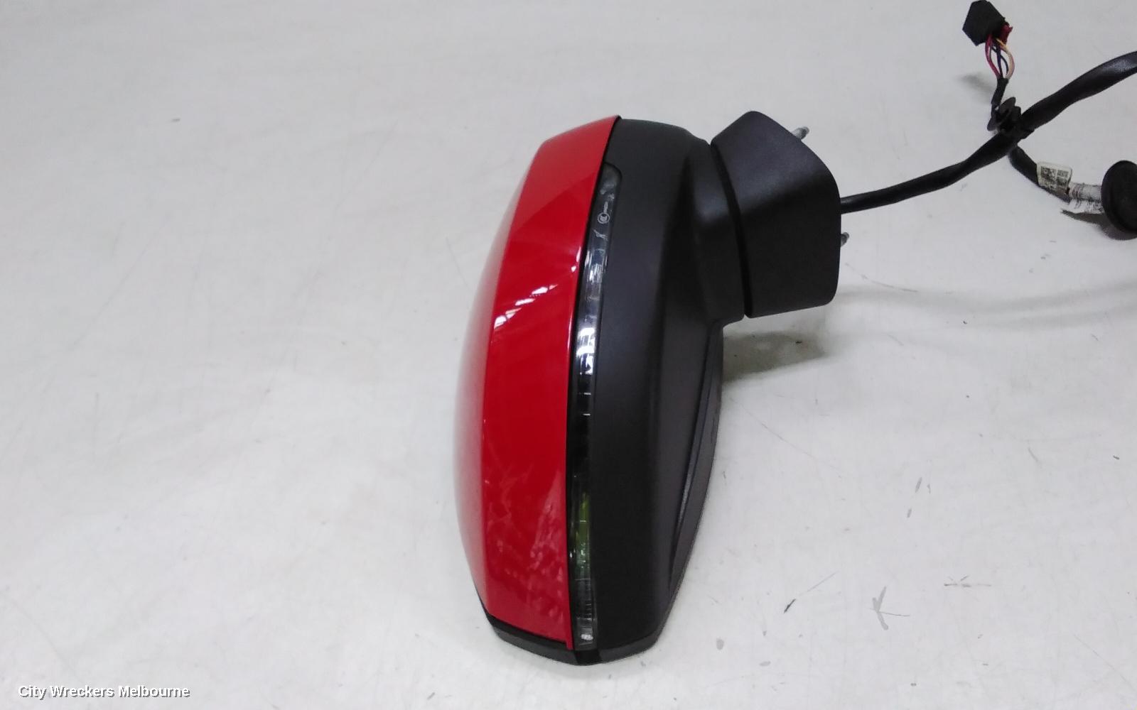 AUDI A3 RIGHT DOOR MIRROR, 8V, A3, SEDAN, POWER FOLD, NON LANE CHANGE ASSIST TYPE (6XK/7Y0), 05/2016 - 10/2020