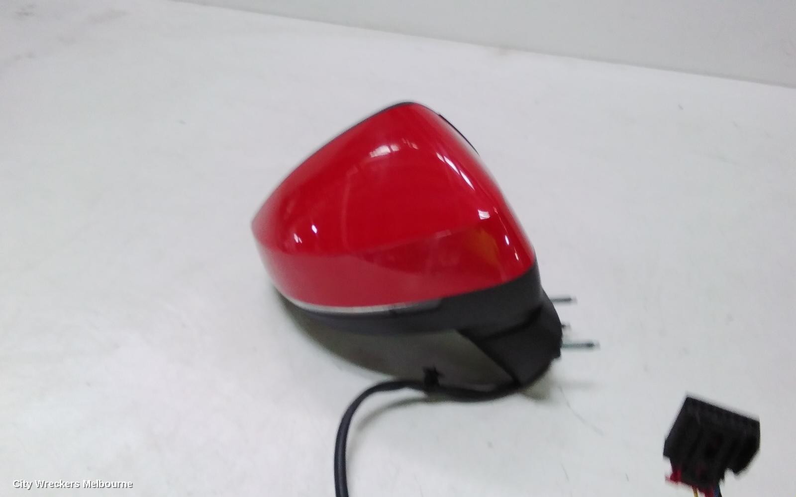 AUDI A3 RIGHT DOOR MIRROR, 8V, A3, SEDAN, POWER FOLD, NON LANE CHANGE ASSIST TYPE (6XK/7Y0), 05/2016 - 10/2020