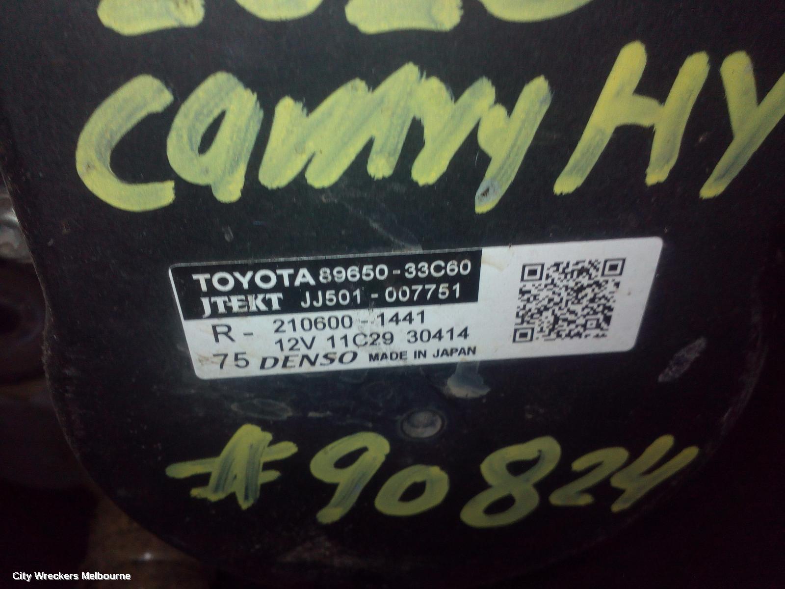 TOYOTA CAMRY STEERING BOX/RACK, XV70, ELECTRIC, PETROL, 2.5, A25A-FXS, HYBRID TYPE, 09/2017 ONWARDS