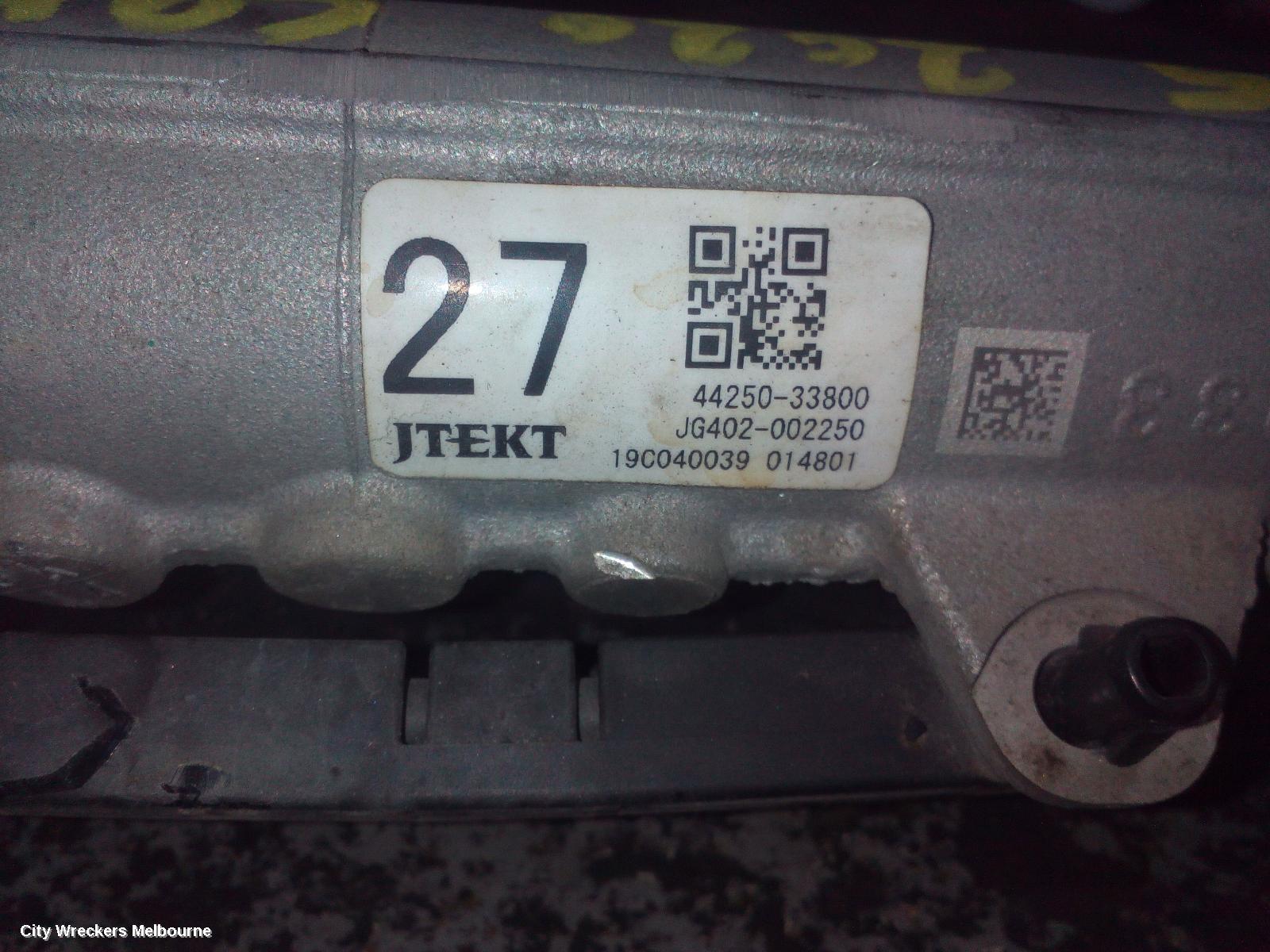 TOYOTA CAMRY STEERING BOX/RACK, XV70, ELECTRIC, PETROL, 2.5, A25A-FXS, HYBRID TYPE, 09/2017 ONWARDS