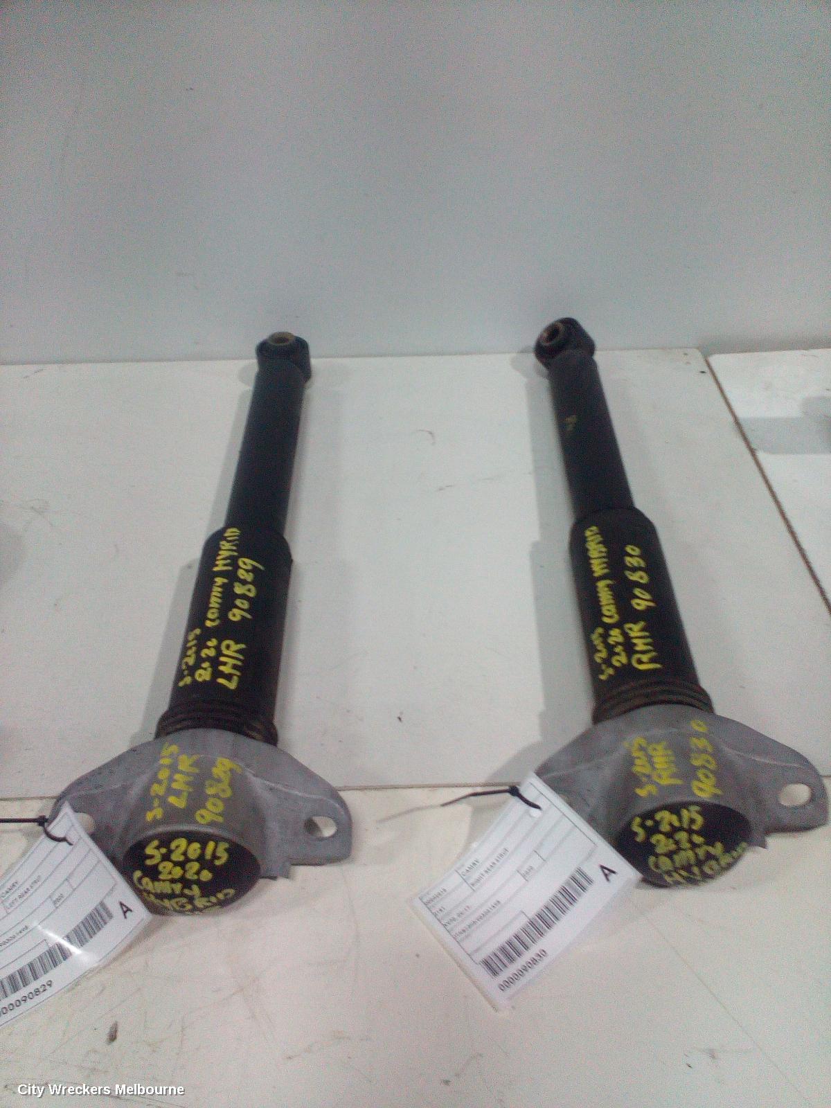 TOYOTA CAMRY RIGHT REAR STRUT, XV70, 09/2017 - 05/2024