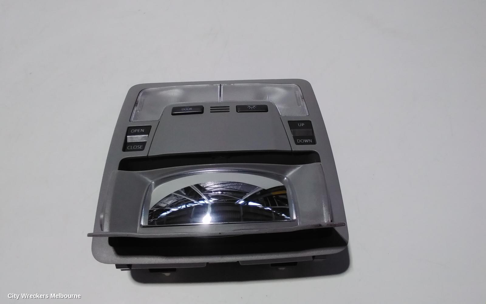 TOYOTA KLUGER COURTESY LIGHT, XU50 SERIES, 03/2014 - 02/2021