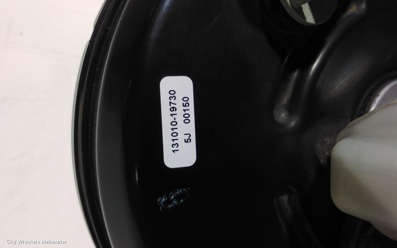 TOYOTA KLUGER BRAKE BOOSTER, XU50 SERIES, 03/2014 - 01/2017
