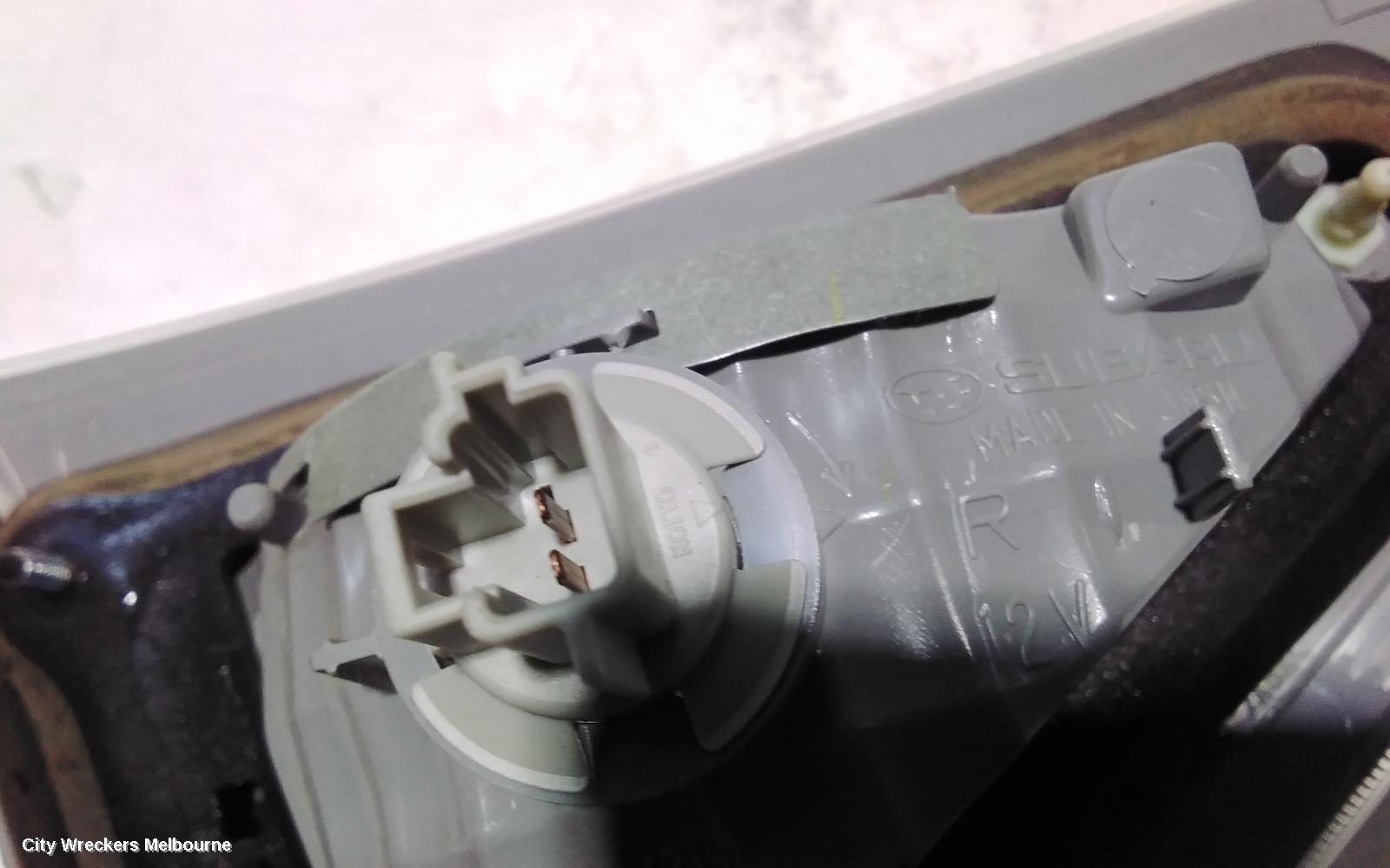 SUBARU IMPREZA REAR GARNISH, TAILGATE LAMP (RH SIDE), HATCH, G3, 04/2007 - 11/2011