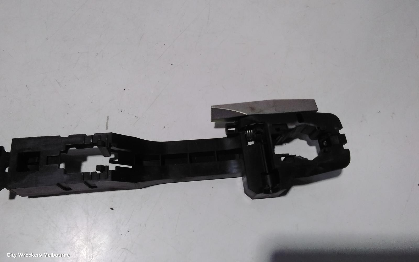 NISSAN NAVARA DOOR HANDLE, NP300, OUTER, LH REAR, BLACK, 05/2015 ONWARDS