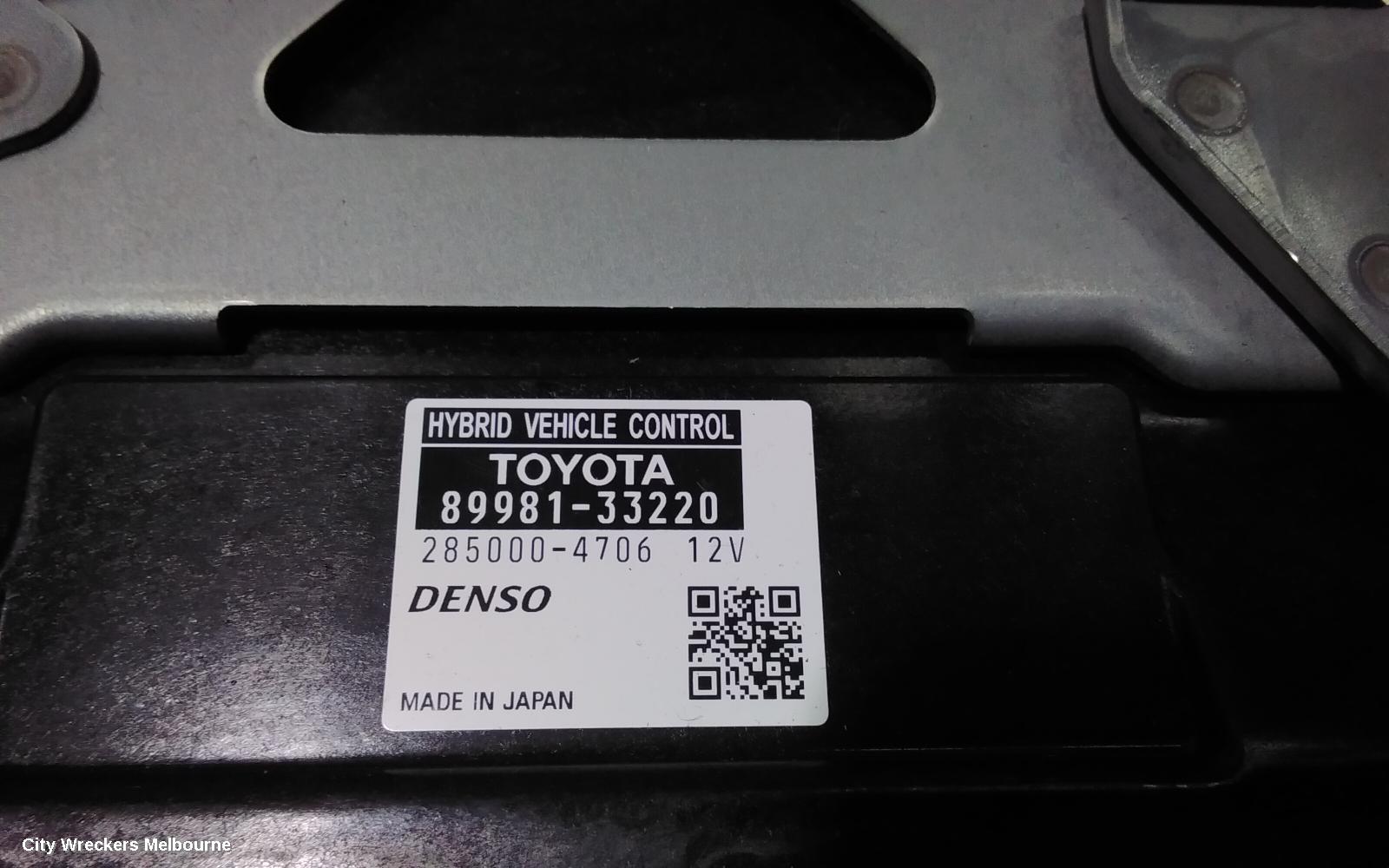 TOYOTA CAMRY ECU, ENGINE ECU, 2.5, PETROL, SEC SET (ECU/IMM/READER/KEY), XV70, 09/2017 ONWARDS