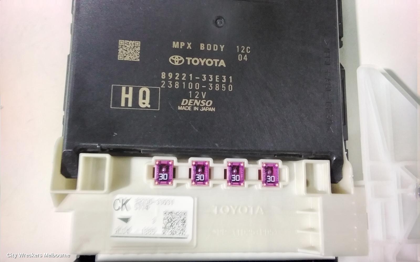 TOYOTA CAMRY ECU, ENGINE ECU, 2.5, PETROL, SEC SET (ECU/IMM/READER/KEY), XV70, 09/2017 ONWARDS