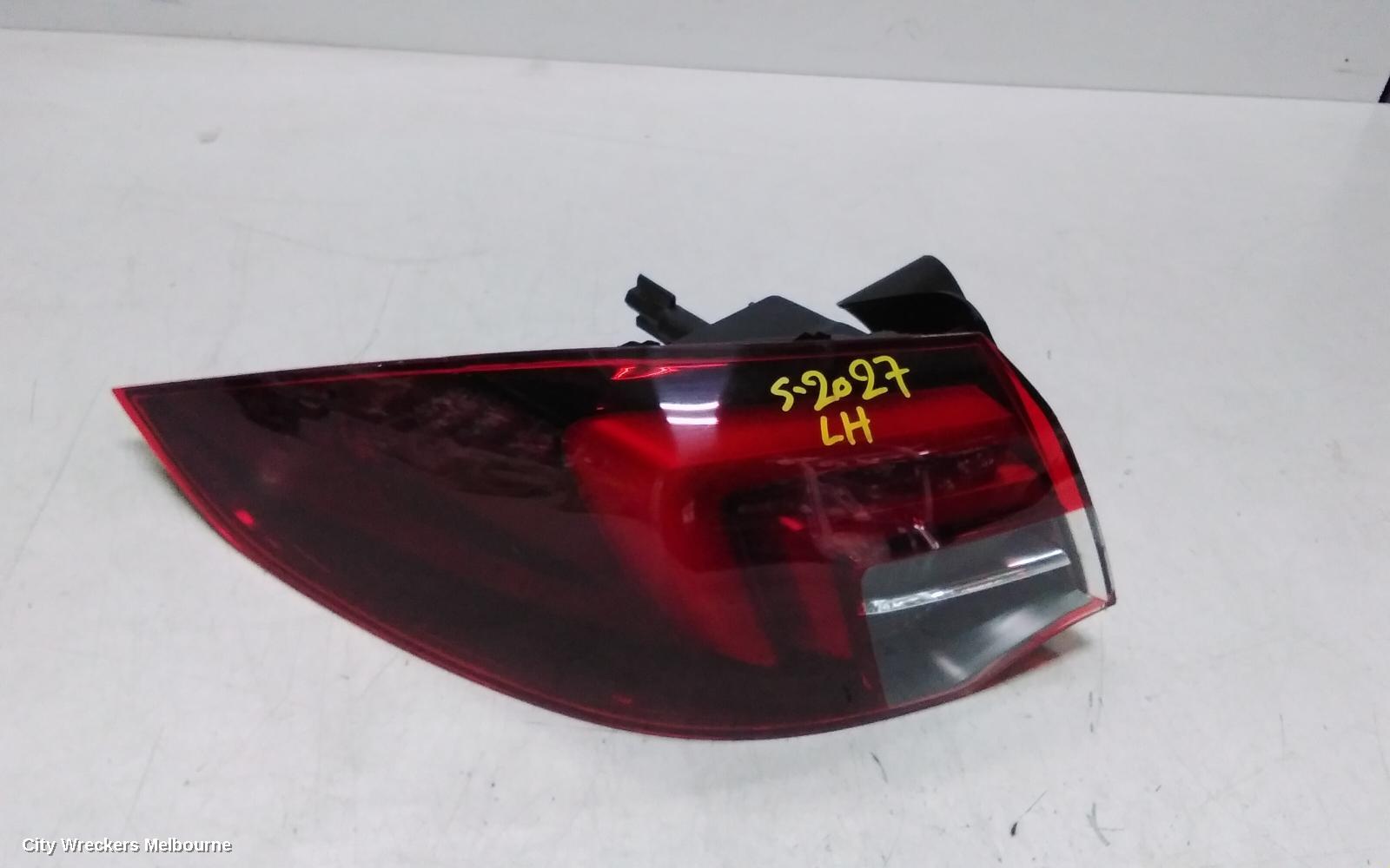 HOLDEN COMMODORE LEFT TAILLIGHT, ZB, HATCH, NON LED TYPE, 10/2017 - 12/2020