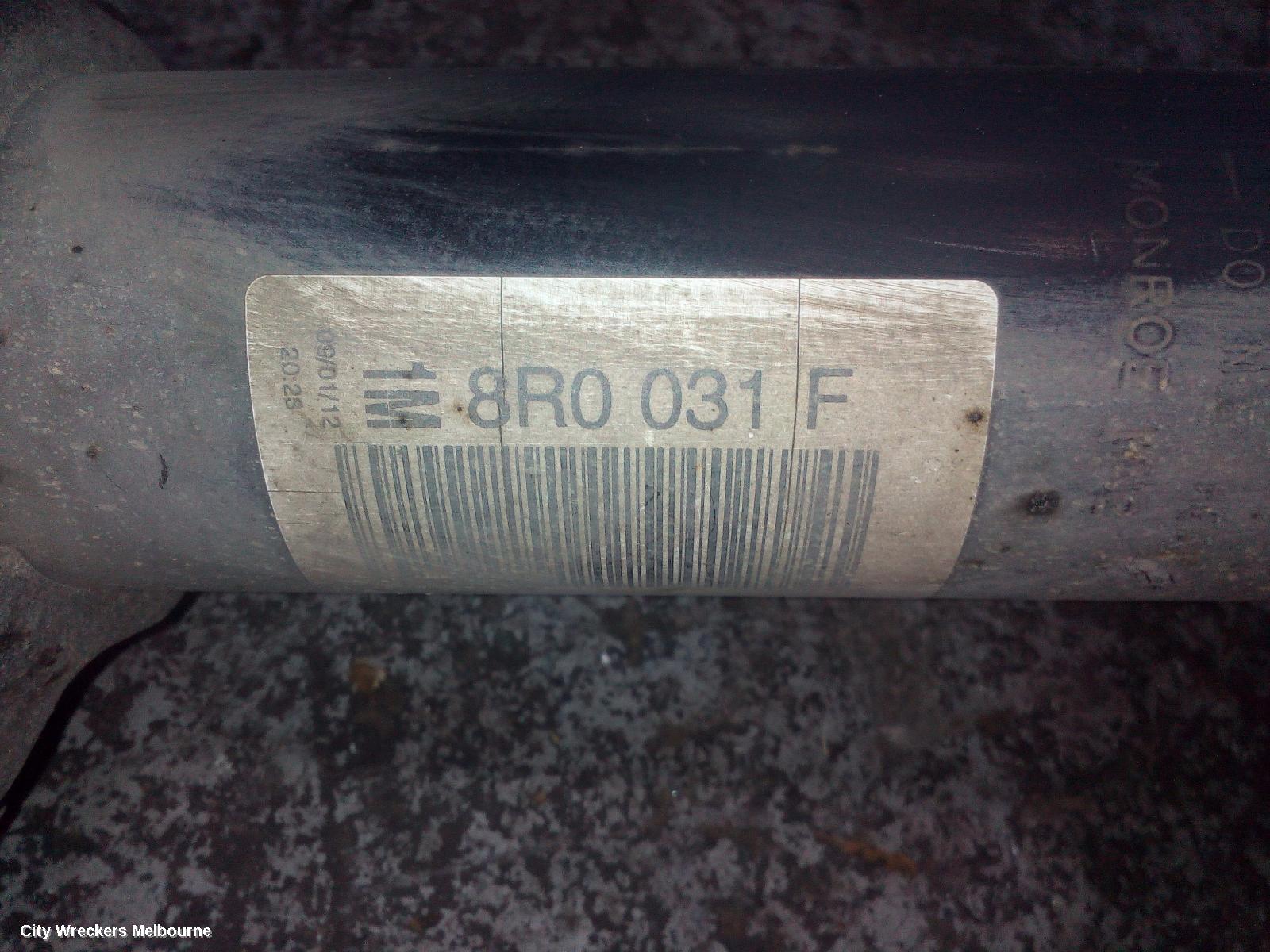AUDI Q5 RIGHT FRONT STRUT, Q5, 8R, 2.0, PETROL, 03/2009 - 10/2012