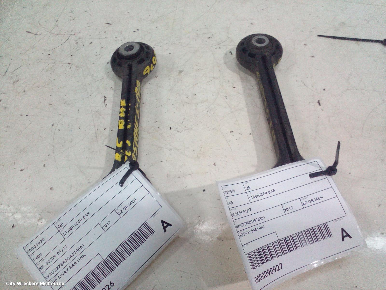 AUDI Q5 STABILISER BAR, 8R, 12/2008 - 01/2017