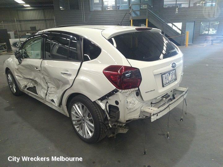 SUBARU IMPREZA BOOTLID/TAILGATE, TAILGATE, G4, NON WRX/STI, 12/2011 - 10/2016