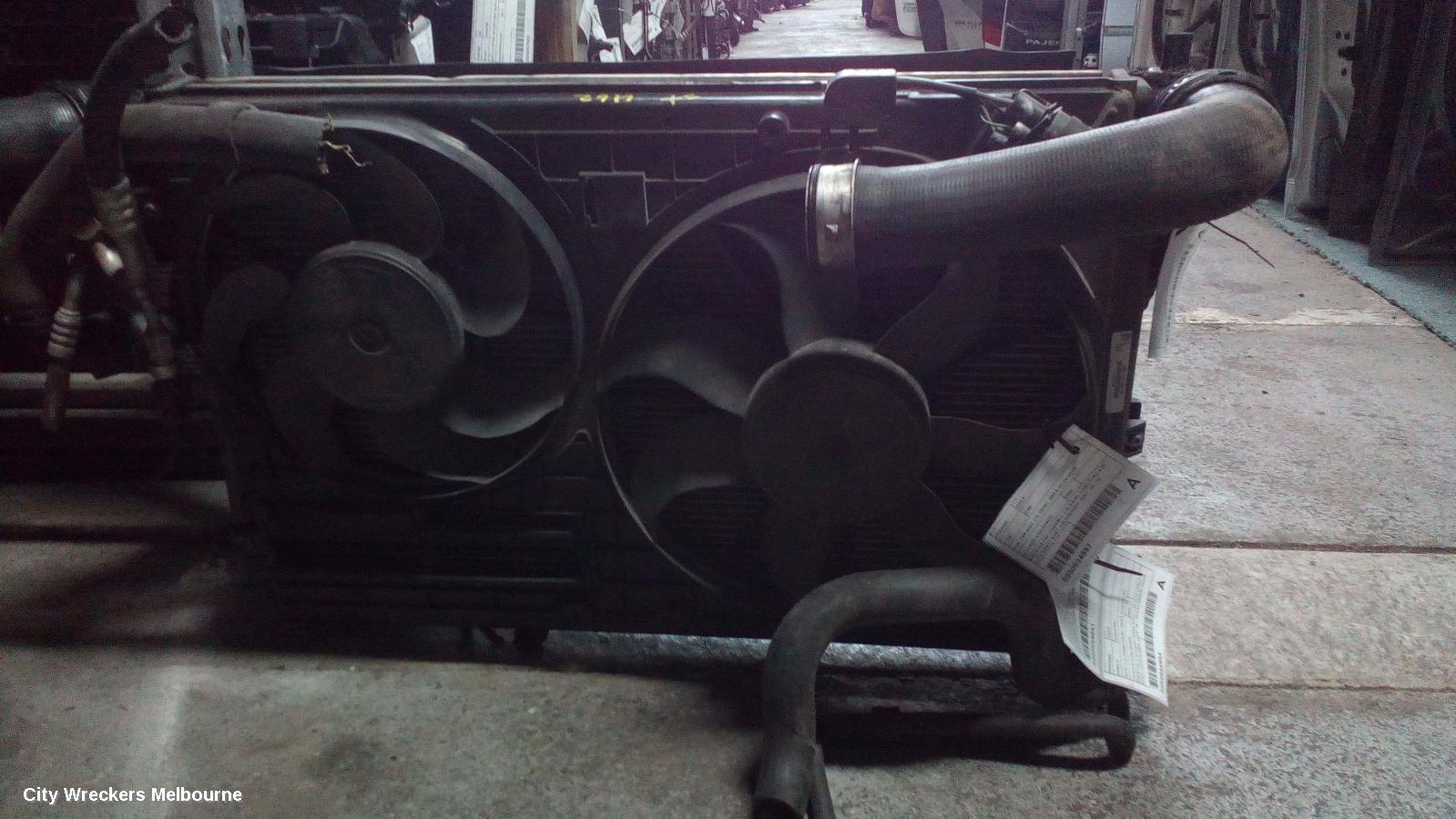VOLKSWAGEN GOLF FAN, DUAL FAN ASSY, 1.9, DIESEL, 300W/200W, GEN 5, 07/2004 - 02/2009