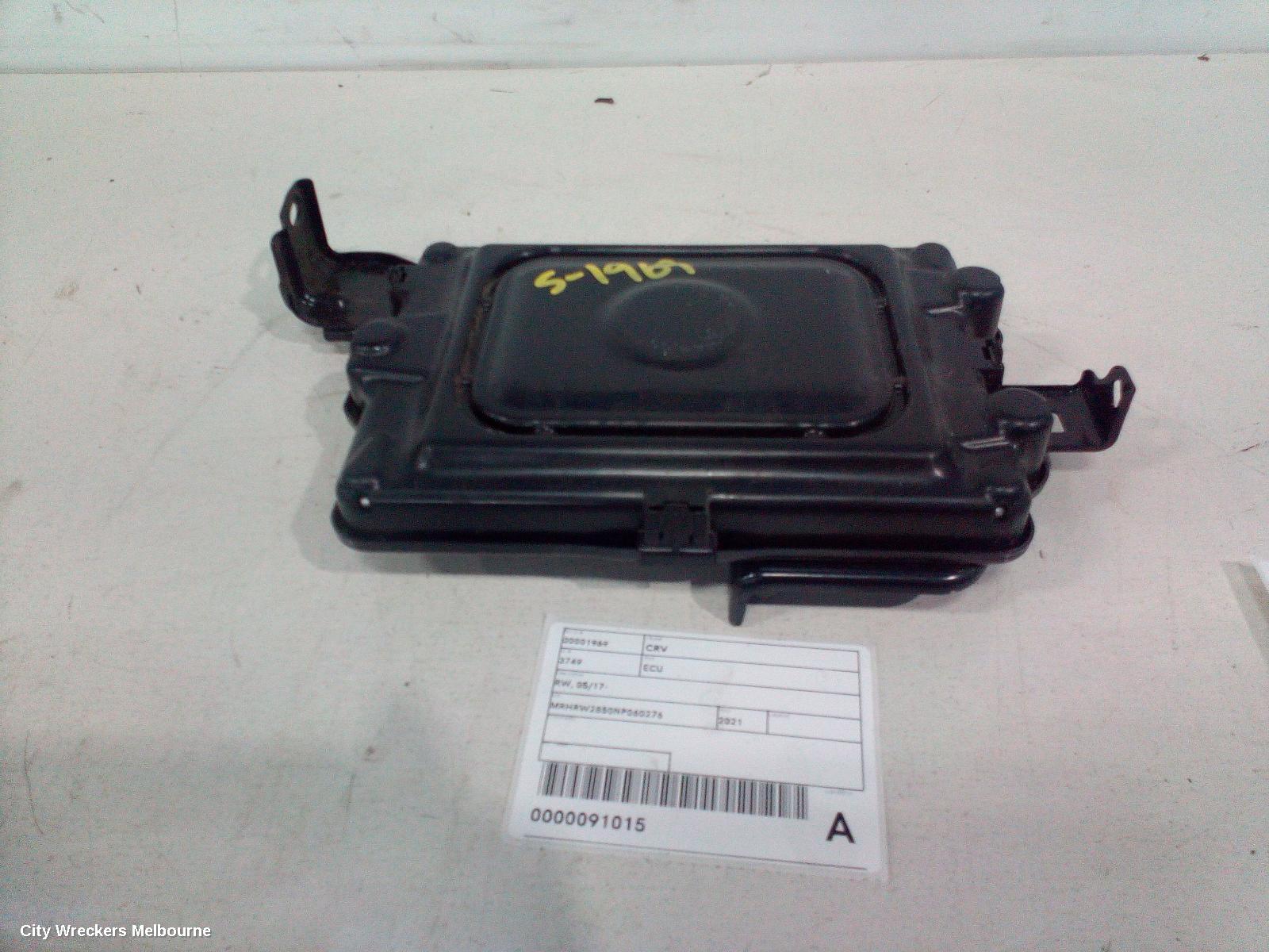 HONDA CRV ECU, RW, ENGINE ECU, 1.5, PETROL, TURBO, ECU ONLY, 05/2017 - 08/2023
